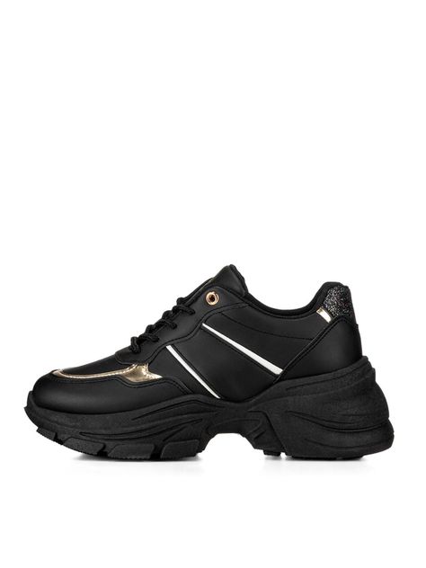 Zapatillas Negro Casual Mujer Weide SL05-7