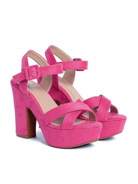 Sandalia Taco Rosado Fiesta WXY370-21 Weide-2