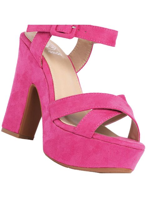 Sandalia Taco Rosado Fiesta WXY370-21 Weide-4