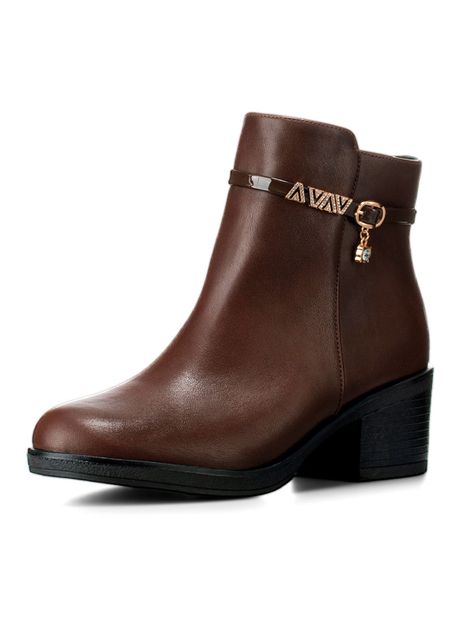 Botin Marron Casual Mujer Weide GH111-0