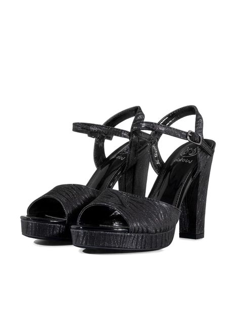 Sandalia Taco Fiesta Elegante Glitter Mujer Weide YOU237-2
