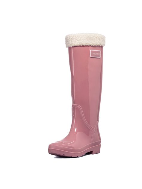 Bota De Agua Mujer Pvc Impermeable Comodo Moda Weide GH162-0
