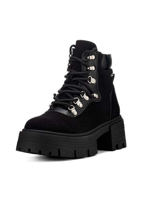 Botin Negro Casual Mujer Weide DH73-0