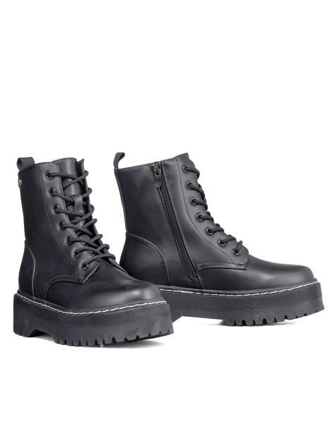 Botin Mujer Carlota Negro Weide-2