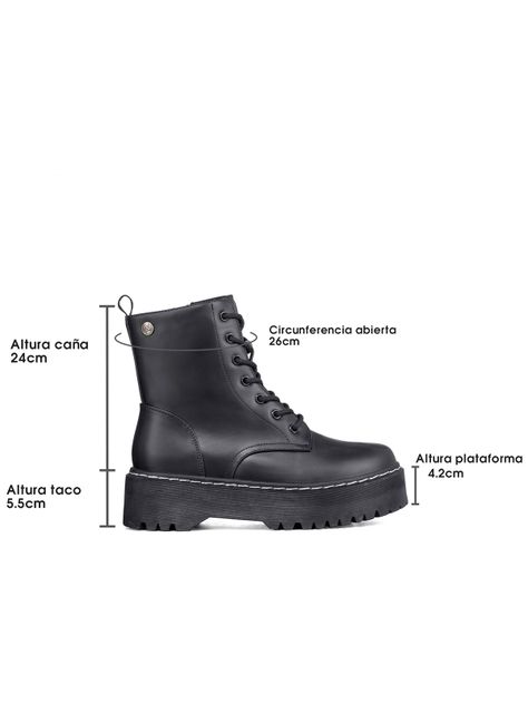 Botin Mujer Carlota Negro Weide-3