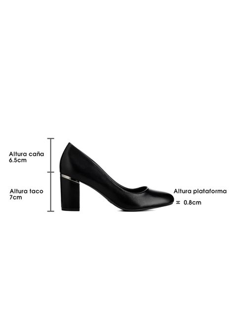 Zapatos Negro Casual Mujer Weide GH65-1-4