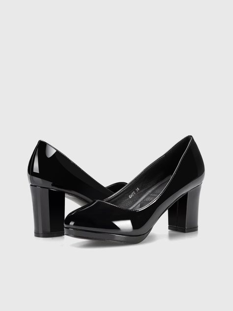 Zapato Mujer Gloria Negro Weide-2