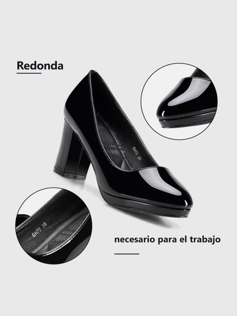 Zapato Mujer Gloria Negro Weide-5