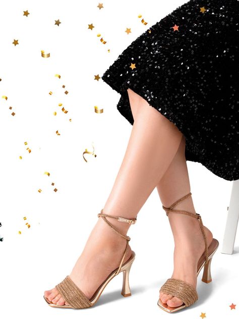 Sandalia Casual Mujer Taco Stiletto Fiesta Weide YOU233-5