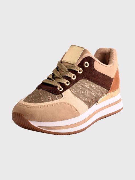 Zapatilla Perséfone Caqui Weide-0