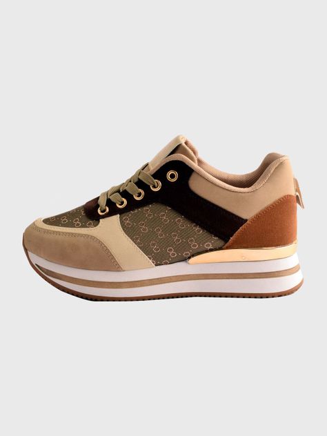 Zapatilla Perséfone Caqui Weide-1