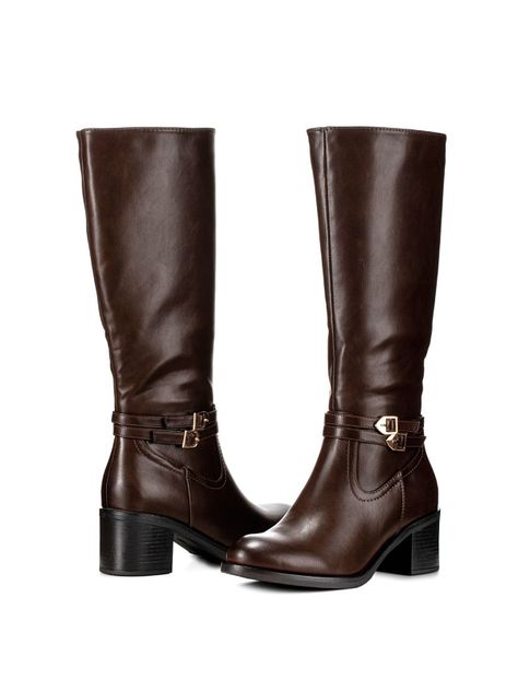 Bota Marron Casual Mujer Weide CZY582-4