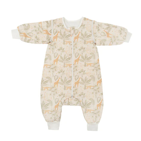 PIJAMA - SACO NANA FRANCESA C/MANGAS-PIES  MASAI BEIGE-1