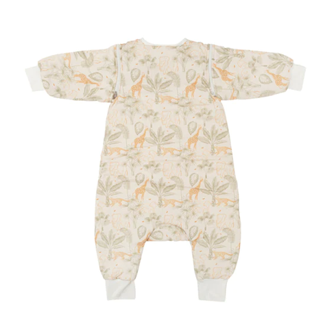 PIJAMA - SACO NANA FRANCESA C/MANGAS-PIES  MASAI BEIGE-0