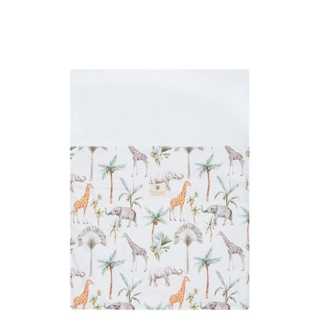 FUNDA NORDICA + RELLENO MINICUNA - SERENGUETI BLANCO África-0