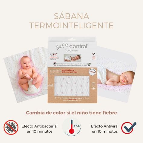 SÁBANA BAJERA TERMOINTELIGENTE 100% ALG.50X80 Safe Control-1