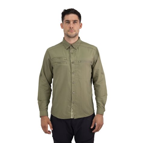 Camisa Hw Hombre Arizona Verde Oliva-0