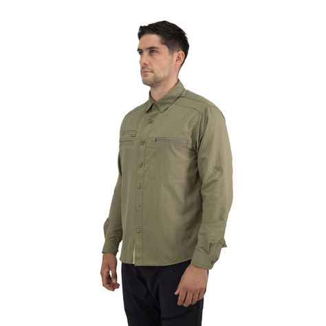 Camisa Hw Hombre Arizona Verde Oliva-2