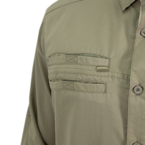 Camisa Hw Hombre Arizona Verde Oliva-5