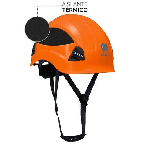 Casco Yako Steelpro Naranjo-0