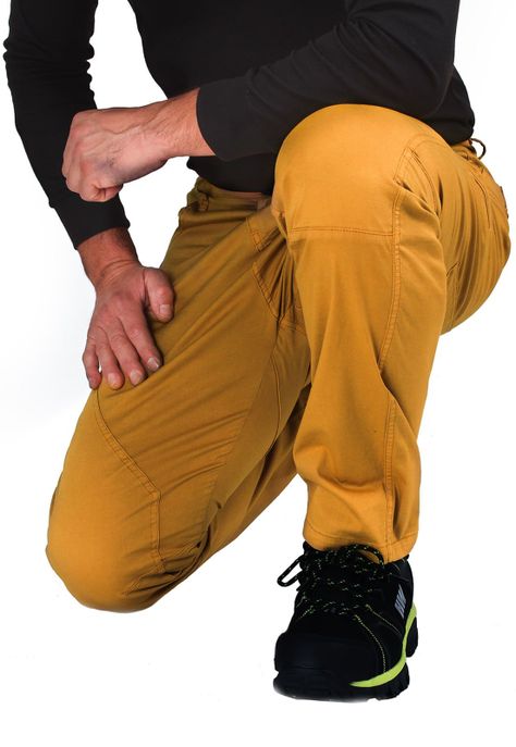 Pantalón HW Rangi Hombre Mustard-0