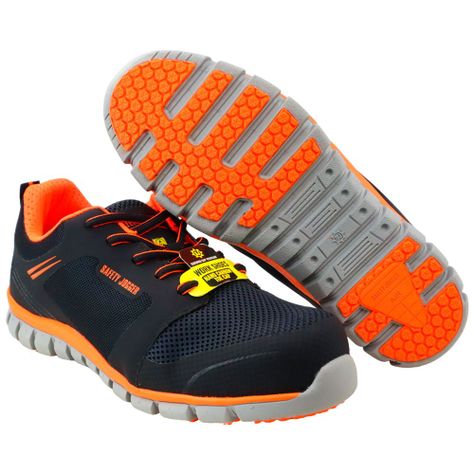 ZAPATO SEGURIDAD SAFETY JOGGER LIGERO NARANJO-1