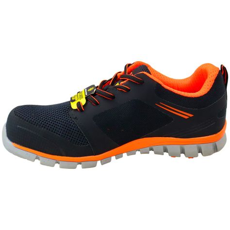 ZAPATO SEGURIDAD SAFETY JOGGER LIGERO NARANJO-2