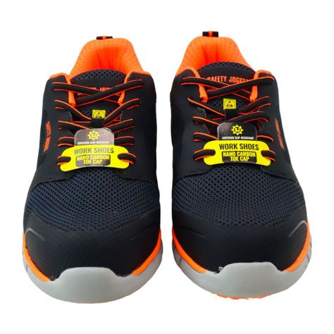 ZAPATO SEGURIDAD SAFETY JOGGER LIGERO NARANJO-3