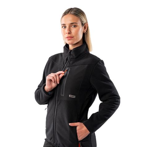 Polar HW No Wind PRO Negro Mujer-1