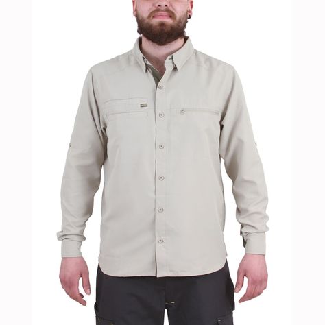 Camisa Hw Hombre Arizona Beige-0