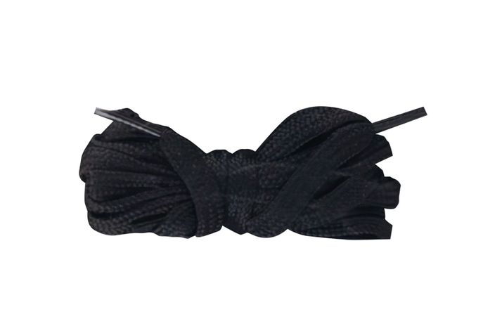 Cordones Defender Plano Negro Medium-0