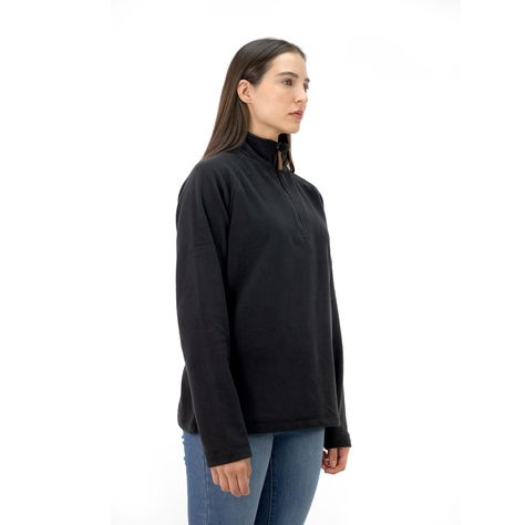 Polar Quebec Maullin Negro Mujer-1