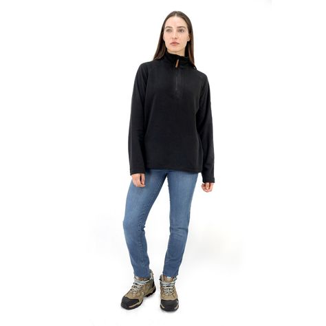 Polar Quebec Maullin Negro Mujer-4
