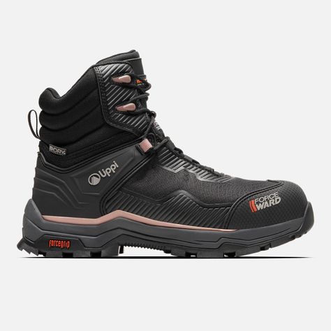 ZAPATO SEGURIDAD LIPPI PRO WORK MUJER STRATOS HIGH PALO ROSA-0