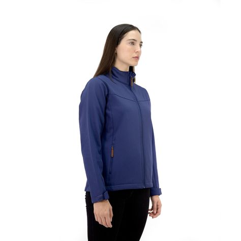 Softshell Quebec Loba Azul-1