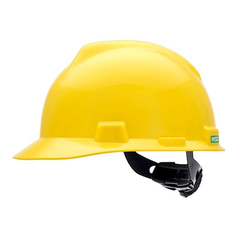 Casco Msa  Gorro V-Gard AmarIllo Fas-Trac III-0
