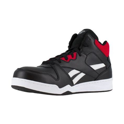 Zapatilla de Seguridad Reebok Caña Alta Negro Hombre-2