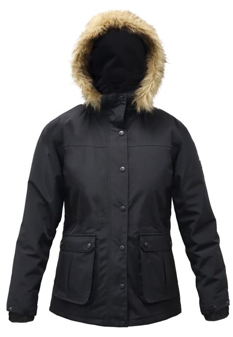 Parka HW Kodiak Mujer Black-0