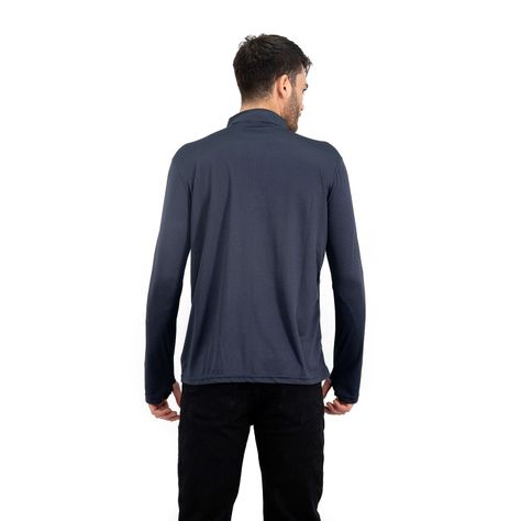 Polera Quebec Half-Zip Iron Hombre-2