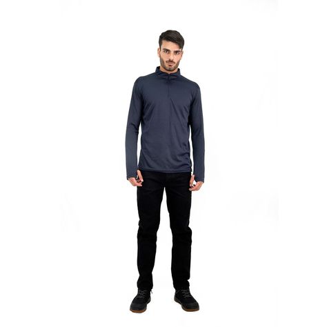 Polera Quebec Half-Zip Iron Hombre-3