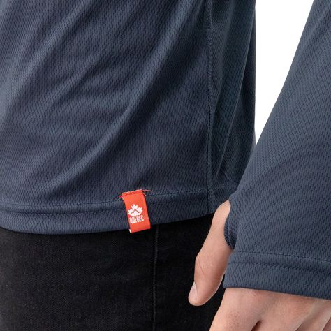 Polera Quebec Half-Zip Iron Hombre-4