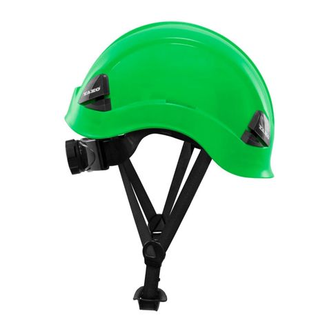 Casco Yako Steelpro Verde-1