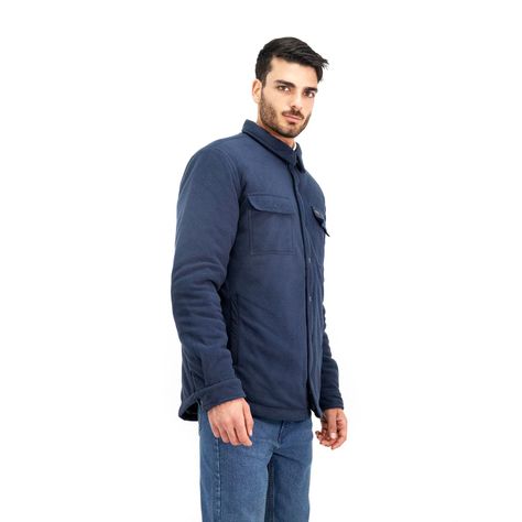 Chaqueta Polar Quebec Grizzly Azul-0