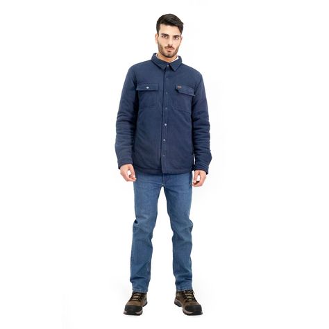 Chaqueta Polar Quebec Grizzly Azul-3