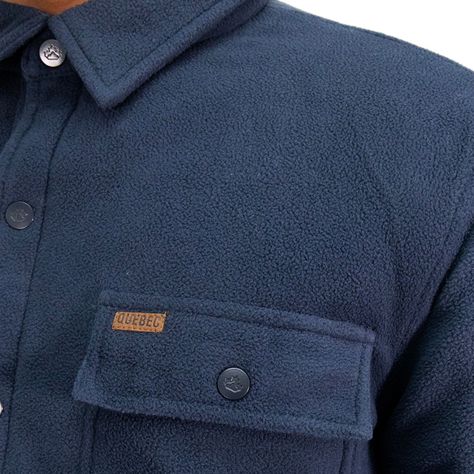 Chaqueta Polar Quebec Grizzly Azul-4
