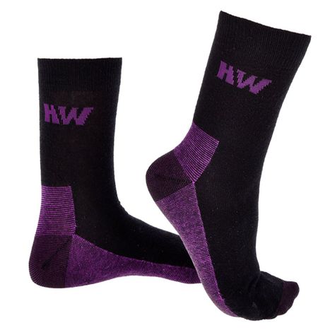 Calcetines Incopper Hw Algodon Mujer Negro-0