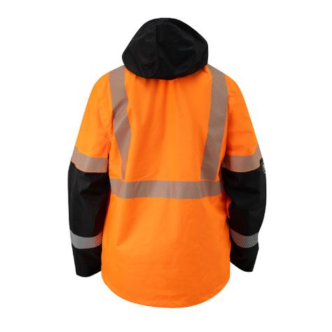 Parka reflectiva HW Skorpio 3 en 1 Naranjo fluor-3