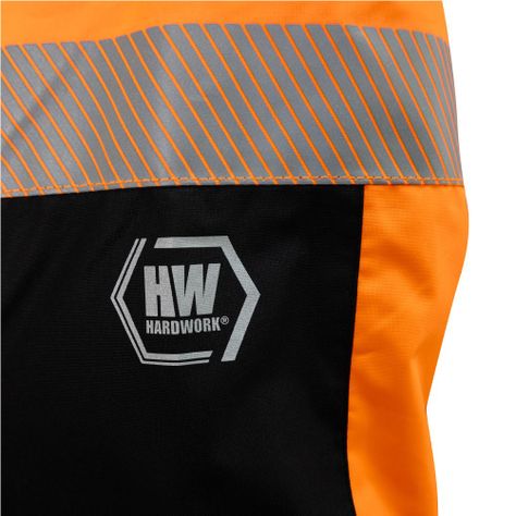 Parka reflectiva HW Skorpio 3 en 1 Naranjo fluor-5
