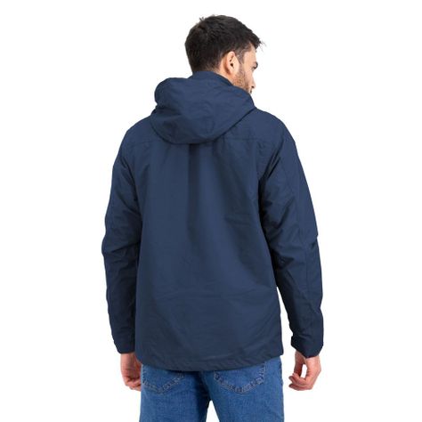 Parka desmontable Quebec Ottawa 3 en 1 Deep Blue-2