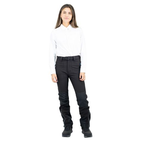 Pantalón Térmico HW Wolverine Antiacido Negro Mujer-4